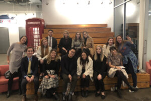 Ad Club Students in New York City